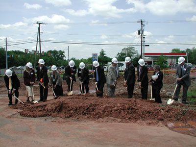 The board of supervisors joins Supervisor Eugene Delgaudio and VDOT officials in beginning the construction of Church road and Rt. 28
intersection.
