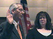 Eugene sworn in to another term on the Board of Supervisors