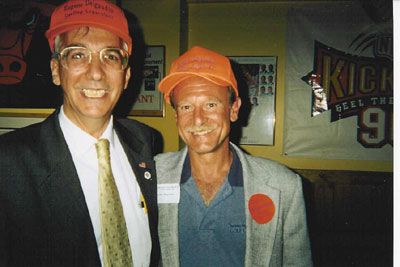 ED and County Treasurer Roger Zurn at the Re-elect Delgaudio Campaign kick off at Glory Days Grill. Zurn was saluted as the most influential Sterling Supervisor in the last 25 years, first serving as Supervisor then as county treasurer who is now running unopposed for another four year term.